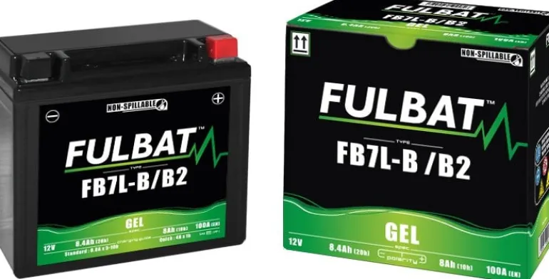 Akumulator żelowy Fulbat YB7L-B/YB7L-B2 (bezobsługowy)