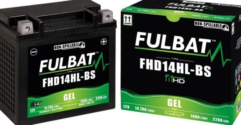 Akumulator żelowy Fulbat YHD14HL-BS (bezobsługowy)