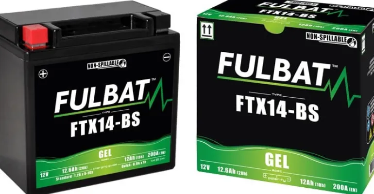 Akumulator żelowy Fulbat YTX14-BS (bezobsługowy)