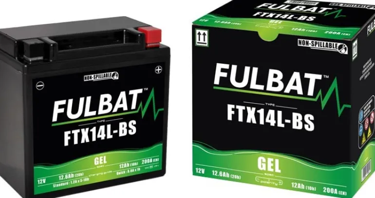 Akumulator żelowy Fulbat YTX14L-BS (bezobsługowy)
