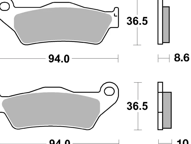 Klocki hamulcowe Brembo 07BB28