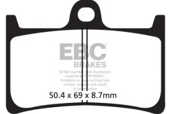 Klocki hamulcowe EBC FA252