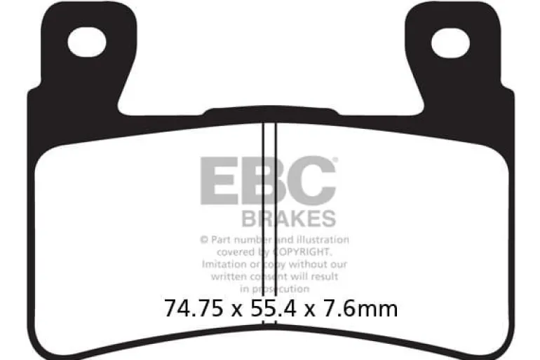 Klocki hamulcowe EBC FA296