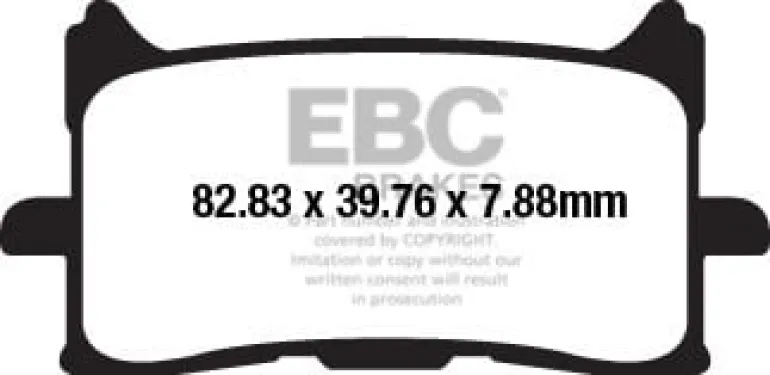 Klocki hamulcowe EBC FA679