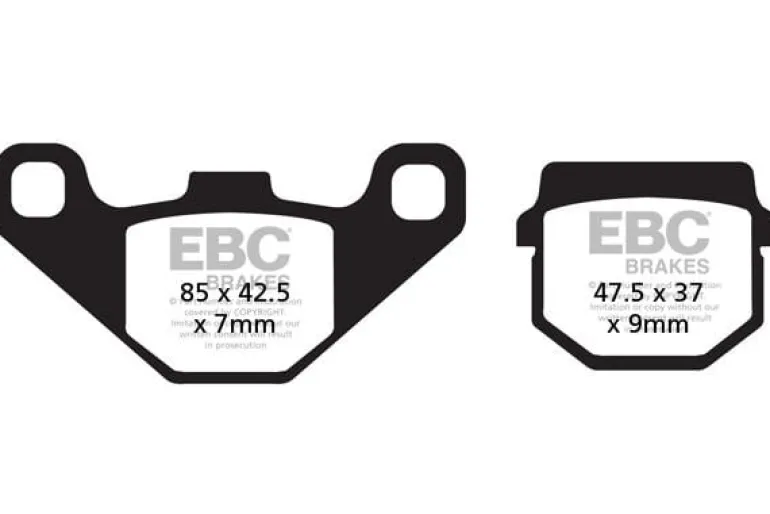 Klocki hamulcowe EBC SFA083 skuterowe