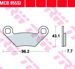 Klocki Hamulcowe TRW MCB855