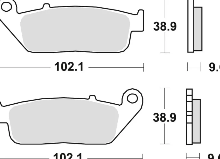 Klocki Hamulcowe TRW MCB677