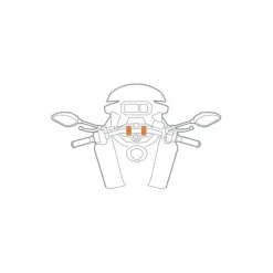 Mocowanie na wsporniku kierownicy Lampa Titan Opti M8 Pro