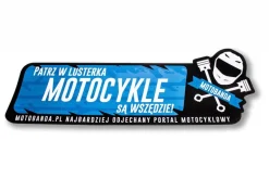 Naklejka patrz w lusterka MB
