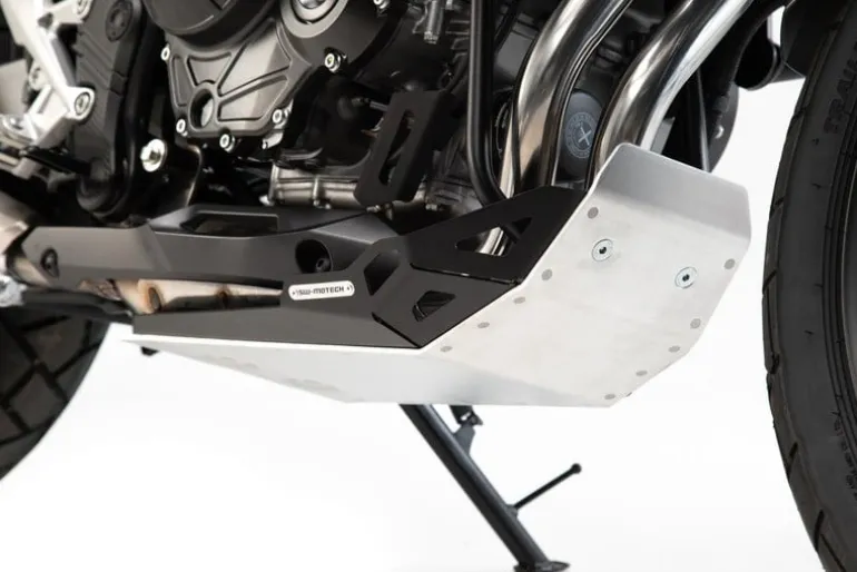 Osłona Silnika Płyta Pod Silnik Sw-Motech Honda Cb500X (18-) Nx500 (23-) Black/Silver