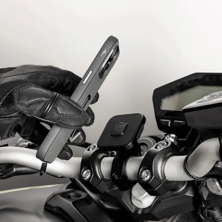 Peak Design Uchwyt Motocyklowy Do Telefonu Na Kierownicę v2 - Czarny