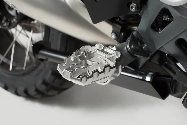 Podnóżki Evo Sw-Motech Bmw R1200Gs Lc/Adv (12-), R1250Gs/Adv (18-), Black/Silver