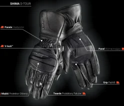 Rękawice Shima D-TOUR