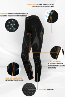 Spaio Legginsy Termoaktywne Extreme-Pro Damskie