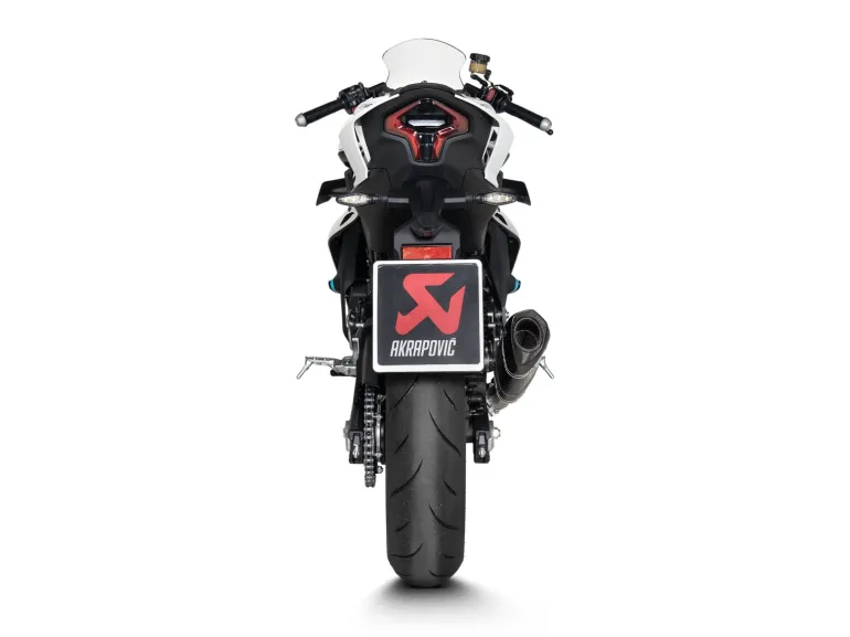 Tłumik Akrapovič Slip-On Line CF Moto NK450/SR 450